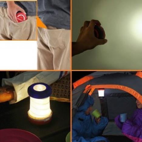 Портативный складной фонарь-лампа Flashlight Lantern